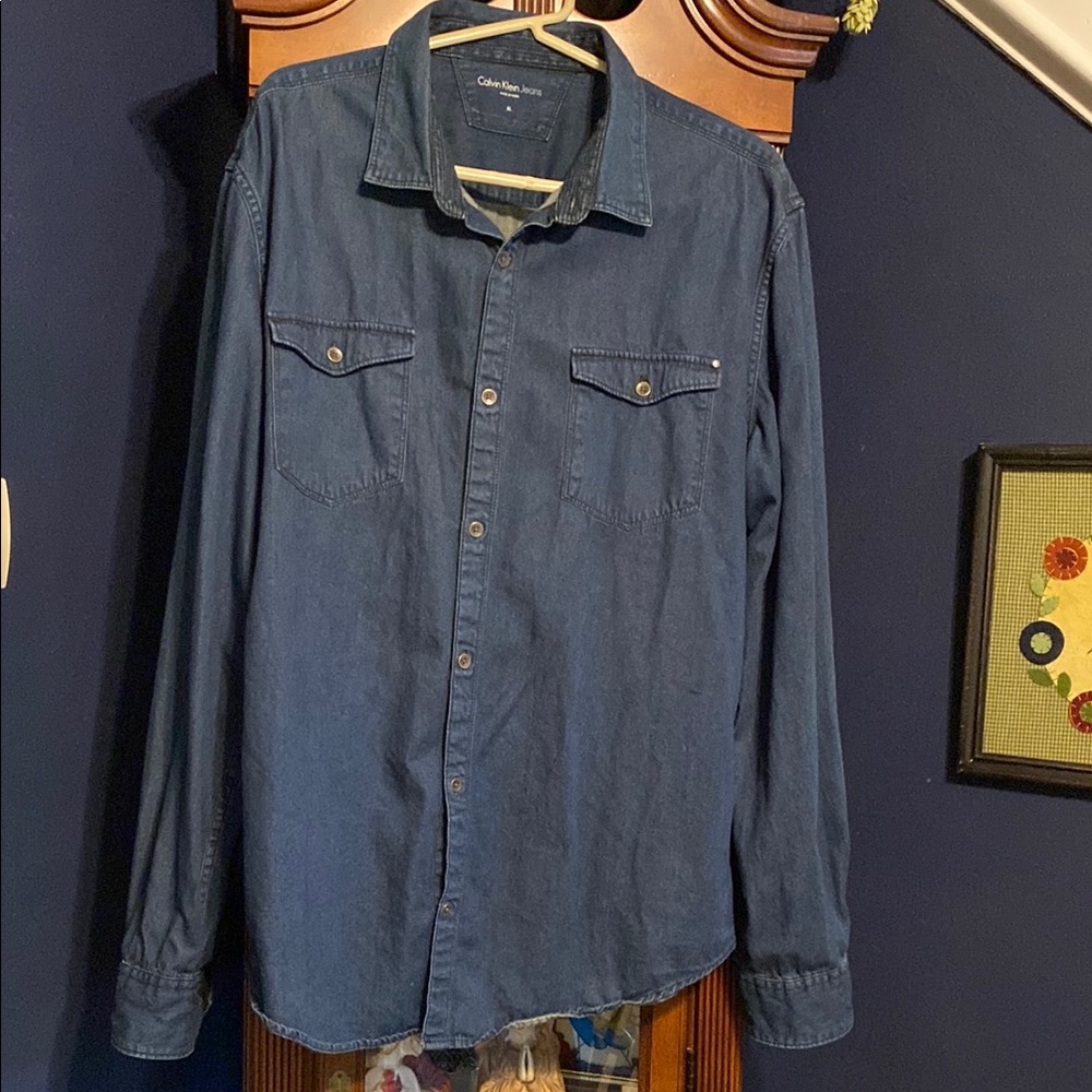 Calvin Klein Jeans Dark Blue Shirt